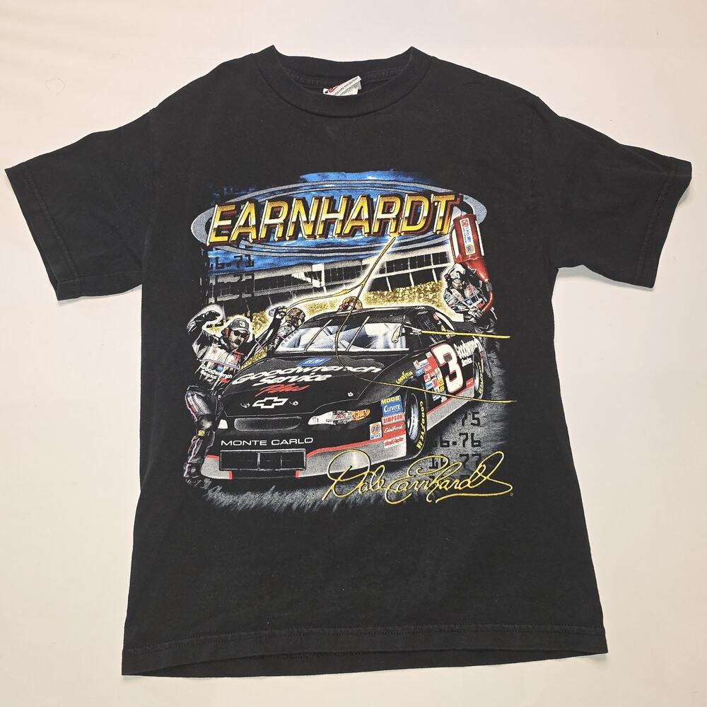 Vtg 90s Dale Earnhardt Chevy Monte Carlo #3 CAR GETTIN IT DONE T-Shirt NASCAR M